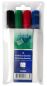 Preview: BÜROLINE Whiteboard Marker 1-4mm 223004 4 Farben, Etui