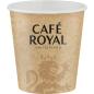 Preview: Cafe royal pappbecher 1dl 11025406 braun 50 stk. - Cafe-royal-11025406-7616500941212