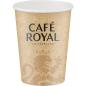 Preview: Cafe royal pappbecher 2dl 11025407 braun 50 stk. - Cafe-royal-11025407-7616500941236