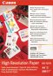 Preview: CANON Papier High Resol. 105g A4 HR101A4 Bubble-Jet 200 Blatt