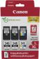 Preview: CANON Multipack Tinte L+XL BKCMY PGCL541/1 Pixma MG2150 2xBKXL & 1xCMYXL