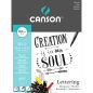 Preview: CANSON Letteringblock 24x32cm 400109921 20 Blatt, bright white, 180g