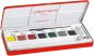 Preview: CARAN D'ACHE Deckfarbe Gouache 1000.308 7 Farben Deckweiss, Pinsel