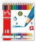 Preview: CARAN D'ACHE Farbstifte Fancolor 1288.318 18 Farben