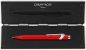 Preview: CARAN D'ACHE Roller 849 0.7mm 846.570 rot, mit Metalletui