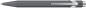 Preview: CARAN D'ACHE Roller 849 0.7mm 846.595 grau, mit Metalletui