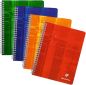 Preview: CLAIREFONTAINE Mosai Matris Spiralheft A4 81644 4mm, kariert, ass. 90 Blatt