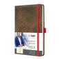 Preview: CONCEPTUM Wochenkalender 2024 C2455 brown, 2S/1W, HC, A5