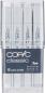 Preview: COPIC Marker Classic 20075151 Grau-Set CG, 12 Stück