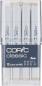 Preview: COPIC Marker Classic 20075154 Grau-Set WG, 12 Stück