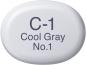 Preview: COPIC Marker Sketch 2107512 C-1 - Cool Grey No.1