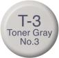 Preview: COPIC Ink Refill 21076100 T-3 - Toner Grey No.3