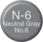 Preview: COPIC Ink Refill 2107692 N-6 - Neutral Grey No.6