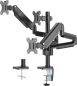 Preview: DELTACO GasSpring Triple arm 17-27in ARM-0352 1,5-8kg, 75x75-100x100