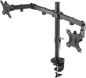 Preview: DELTACO Dual monitor desk arm GAM-040 13-32 inch screens