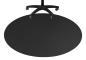 Preview: DELTACO Floorpad, round, Black GAM-125 1100x1100x3 mm