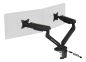 Preview: DELTACO RGB Dual Monitor Arm GAM-135 remote Ctrl. Black