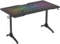 Preview: DELTACO RGB Gaming Desk DT420 GAM-150 Glass LED Tabletop,140x75 cm