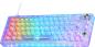 Preview: DELTACO TKL Gaming Keyboard mech GAM-160-T-CH transparent RGB CH-Layout