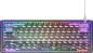 Preview: DELTACO TKL Gaming Keyboard mech GAM-160-T-CH transparent RGB CH-Layout