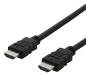 Preview: Deltaco hdmi cable high speed hdmi-920 w/ethernet,4k,60hz,uhd,2m - Deltaco-hdmi-920-7333048043177