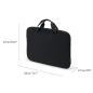 Preview: DICOTA Smart Sleeve ONE D32082-RPET 14-14.1.1 inch Black