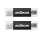 Preview: DISK2GO USB-Stick switch 128GB 30006596 Type-C/Type-A 3.0 double pack