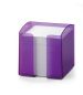 Preview: DURABLE Zettelbox Trend 10x10cm 1701682992 violett transp.