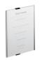 Preview: Durable türschild info sign a4 480623 silber, aluminium 210x297mm - Durable-480623-4005546400082-03.jpg