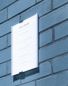 Preview: DURABLE Türschild Info Sign A4 480623 silber, aluminium 210x297mm