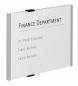 Preview: DURABLE Türschild Info Sign A4 480723 silber, aluminium 297x210mm