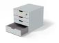 Preview: DURABLE Box VARICOLOR SAFE 4 762627 weiss/mehrfarbig 4 Schubladen