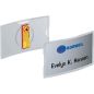 Preview: DURABLE Namensschild Konvex mit Magnet 8123/19 transp.,acryl,40x75mm 25 Stk.