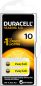 Preview: Duracell hörgeräte batterie easy tab 4-077559 10 zinc air d6, 1.4 v. 6 stk. - Duracell-4-077559-96077559