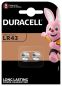 Preview: Duracell knopfbatterie specialty lr43 lr43, 1.5v 2 stück - Duracell-lr43-5000394052581