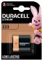 Preview: DURACELL Photobatterie Specialty Ultra Ultra 223 DL223, EL223AP, CR-P2, 6V