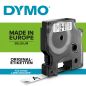 Preview: DYMO Schriftband D1 schwarz/weiss S0720530 12mm/7m