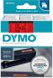 Preview: DYMO Schriftband D1 schwarz/rot S0720720 9mm/7m