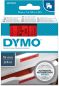 Preview: DYMO Schriftband D1 S0720870 schwarz/rot 19mm/7m