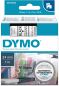 Preview: DYMO Schriftband D1 S0720920 schwarz/transp. 24mm/7m