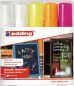 Preview: EDDING Windowmarker 4090 4-15mm 4090-E5 5 Farben ass.