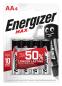 Preview: Energizer batterien max aa 1.5v e303323700 lr6/am3 4 stück - Energizer-e303323700-7638900437645