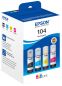 Preview: EPSON Multipack Tinte 104 CMYBK T00P640 EcoTank ET-2710 4-color