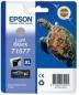 Preview: EPSON Tintenpatrone light schwarz T157740 Stylus Photo R3000 26ml