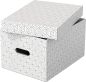 Preview: ESSELTE Aufbewahrungsboxen Home M 628282 365x265x205mm, weiss 3 Stk