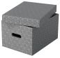 Preview: ESSELTE Aufbewahrungsboxen Home M 628283 365x265x205mm, grau 3 Stk