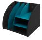 Preview: EXACOMPTA Desktop Organizer NEO DECO 394505D schwarz/blaugrün