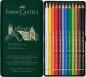 Preview: FABER-CASTELL Farbstift Polychromos 110012 12er Metalletui