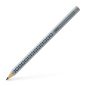 Preview: FABER-CASTELL Bleistift Jumbo GRIP B 111900 3-eckig, silber