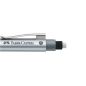 Preview: FABER-CASTELL Druckbleistift GRIP 2011 B 131211 silber, mit Radierer 0.7mm